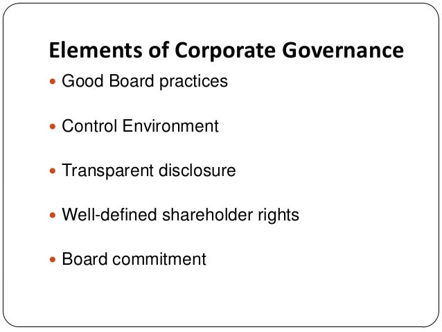 corporate governance ppt